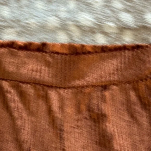 Brown Velvet Kids Flared Pants - Picture 3 of 4